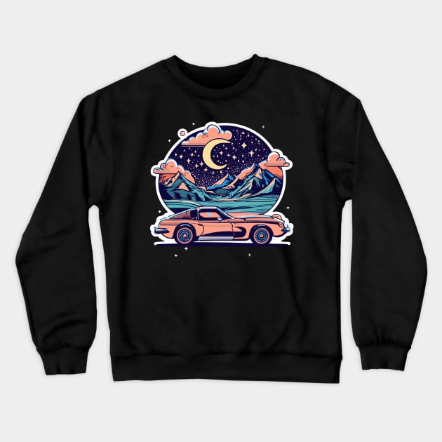 Chevrolet Corvette | Vintage Car Crewneck Sweatshirt by kknows